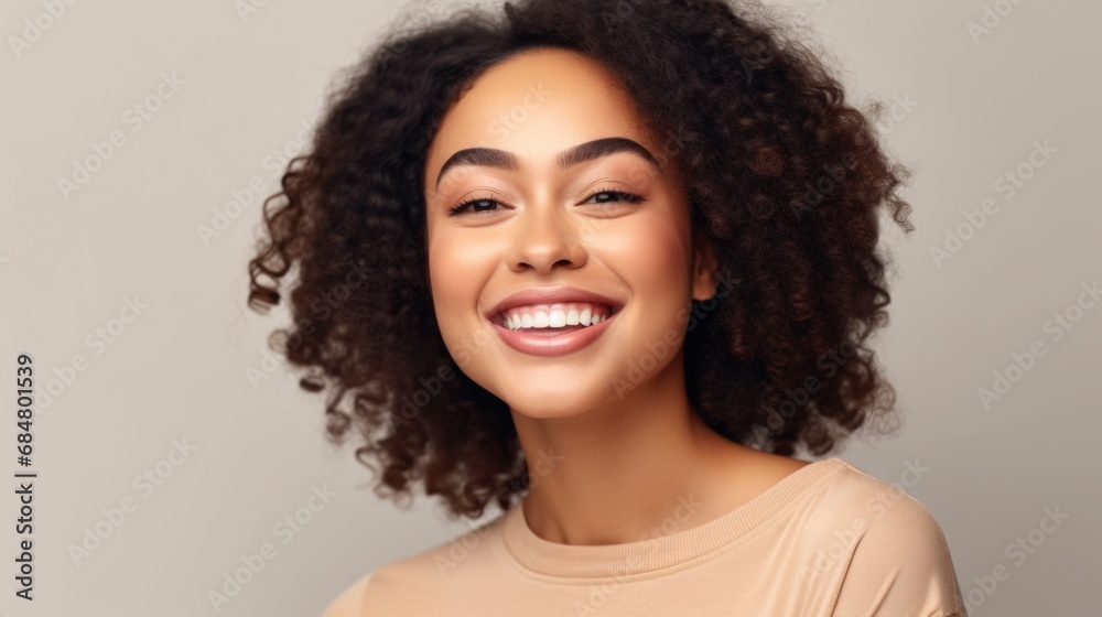 Beauty portrait of a stunning girl.