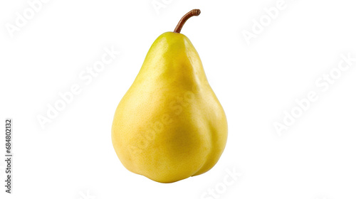 Fresh pear isolated on transparent background, PNG image with background removed, created with Generative Ai technology.