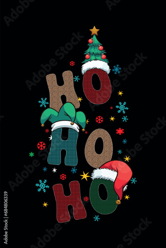 Merry Christmas t shirt design