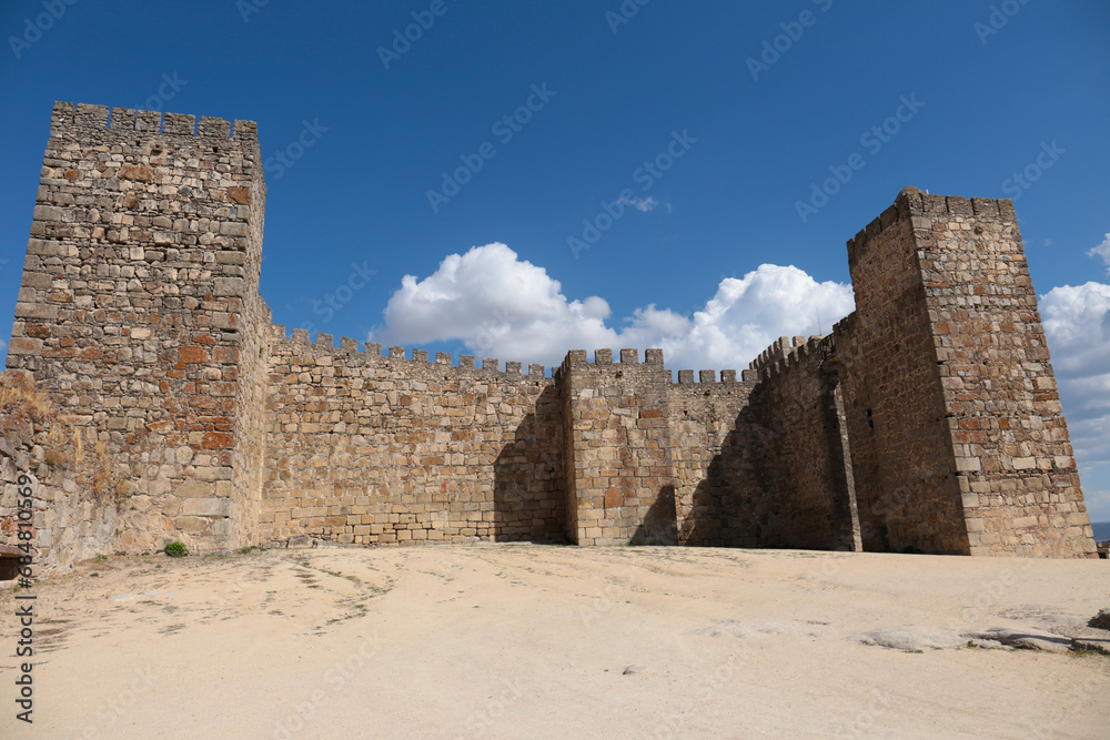 Trujillo (Alcazaba) castle in Trujillo town, Caceres