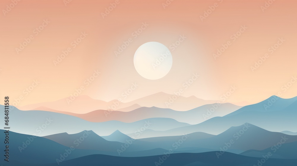 a sunset view of a mountain range with the sun rising over the top of the mountain range in the distance. a sunset view of a mountain range with the sun rising over the top of the mountain range in the distance.