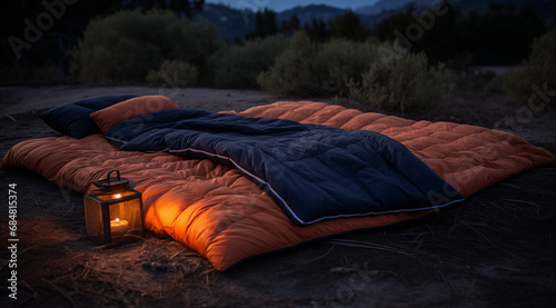 cozy outdoor space sleeping bag