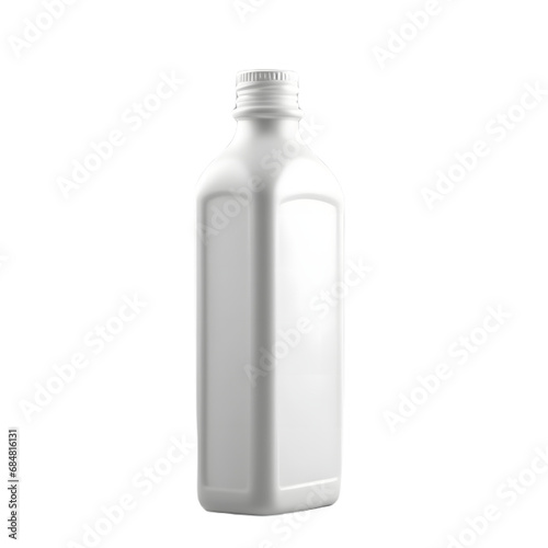 Ghostly Elegance, Blank Oil Bottle Mockup with Transparency
