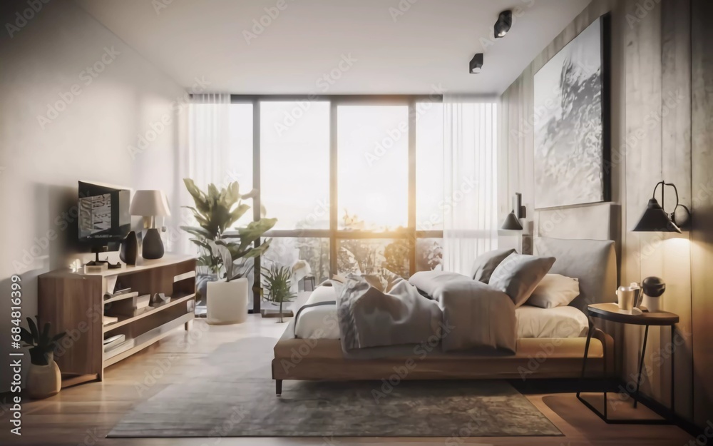 Sleeping in Style: Explore the Serene Elegance of this Ultra-Modern Bedroom Haven! Sleeping in Style: Explore the Serene Elegance of this Ultra-Modern Bedroom Haven!