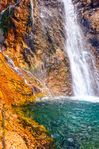 Zuger Wasserfall in Zug-Lech  Vorarlberg    sterreich 