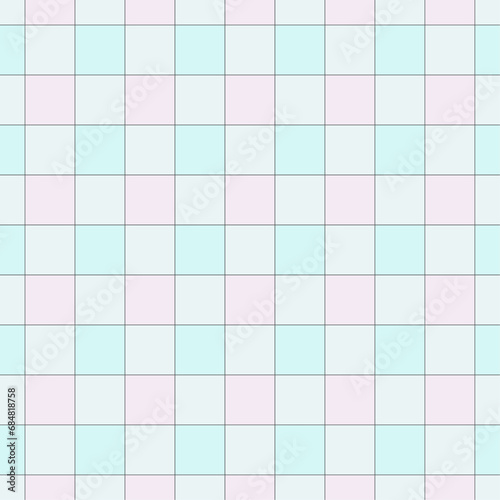 Seamless pattern of squares, geometric pattern