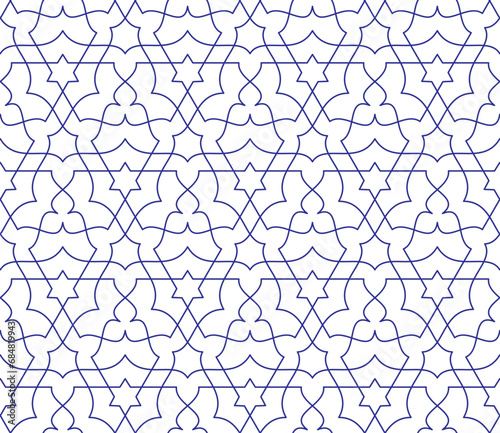 Eslimi patterns are known for their complex and repetitive designs, frequently incorporating floral.