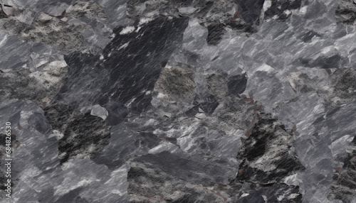 granite stone texture with predominance of gray tones in horizontal format