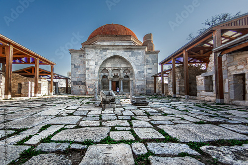 ilyas bey complex, ancient city,soke,Aydin,Turkey photo