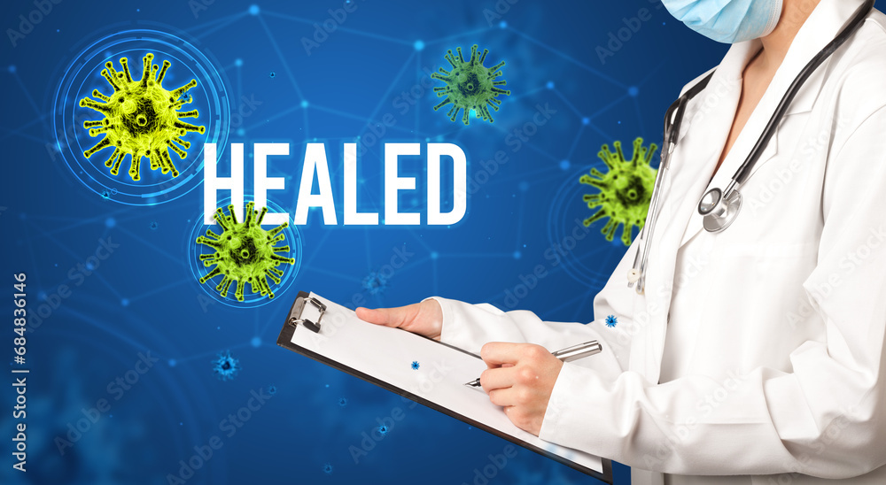 doctor prescribes a prescription concept concept doctor prescribes a prescription concept concept