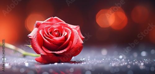 Produce a moment of pure elegance with a top-view photo of rose bokeh on an isolated background  highlighting the beauty of the blurred rose petals.