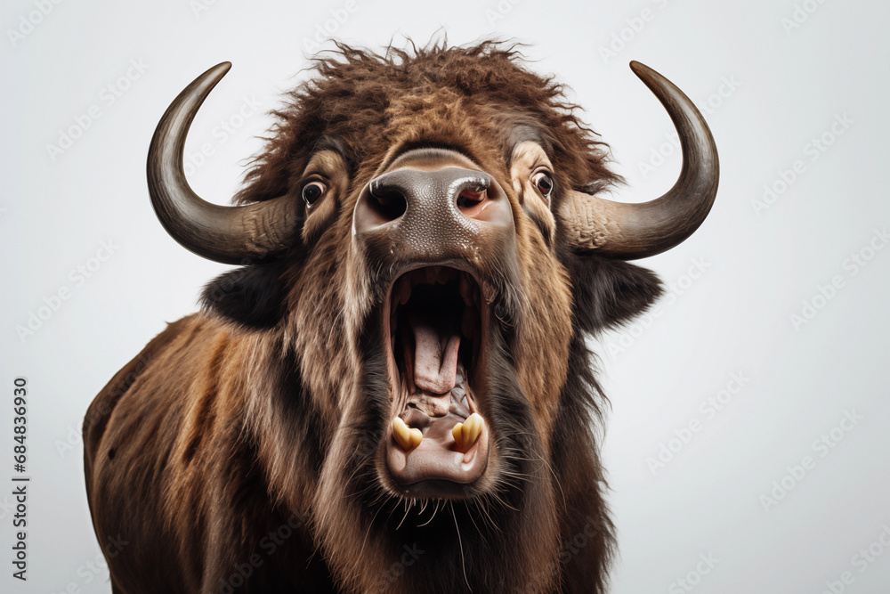 buffalo funny com cara de surpresa buffalo funny com cara de surpresa