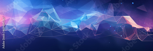 abstract digital background with triangles  polygonal minimal wallpaper design