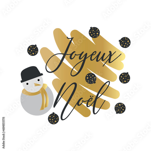 Text JOYEUX NOEL (French fo...