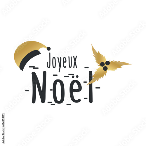 Text JOYEUX NOEL (French fo...