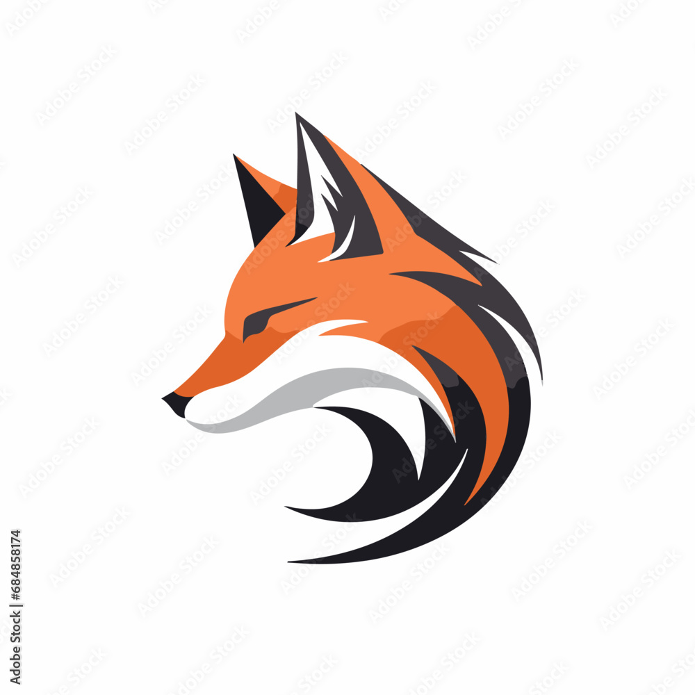 Fox in cartoon, doodle style. Isolated 2d vector illustration in logo, icon style, Eps 10. AI Generative Fox in cartoon, doodle style. Isolated 2d vector illustration in logo, icon style, Eps 10. AI Generative