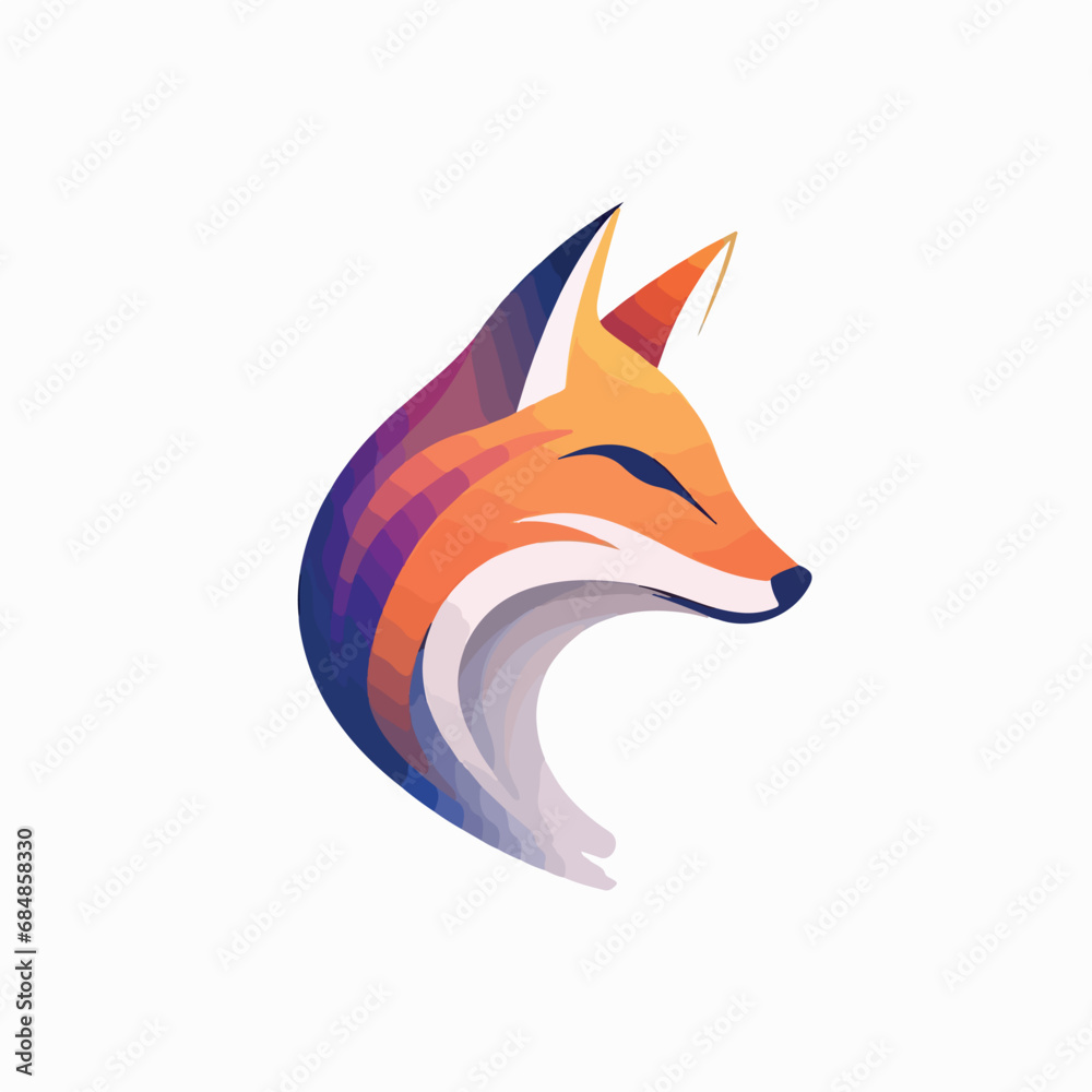 Fox in cartoon, doodle style. Isolated 2d vector illustration in logo, icon style, Eps 10. AI Generative Fox in cartoon, doodle style. Isolated 2d vector illustration in logo, icon style, Eps 10. AI Generative