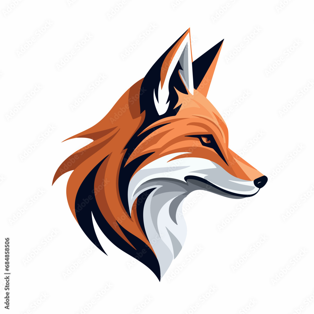 Fox in cartoon, doodle style. Isolated 2d vector illustration in logo, icon style, Eps 10. AI Generative Fox in cartoon, doodle style. Isolated 2d vector illustration in logo, icon style, Eps 10. AI Generative