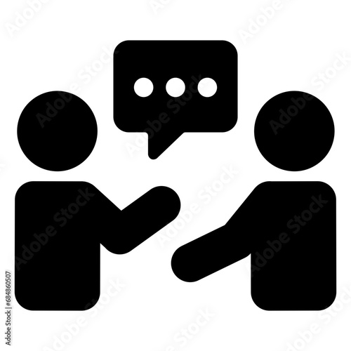 discussing