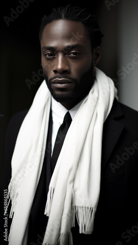 elegant black man