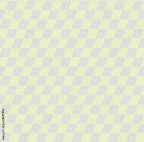 Pixelated checkerboard print pattern. Vector seamless pattern