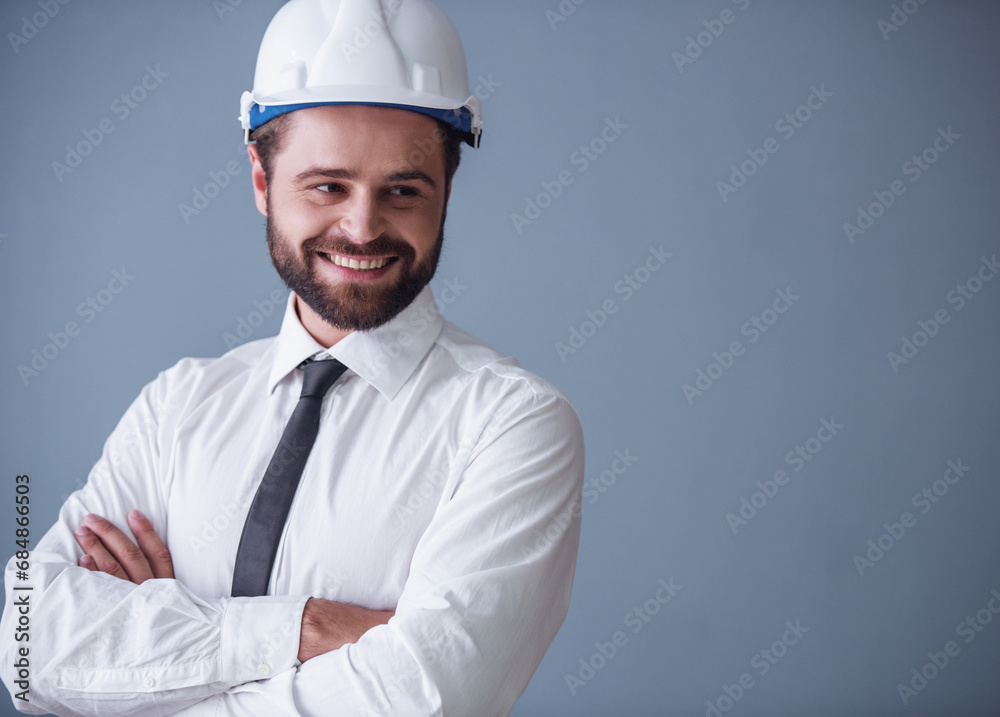Handsome bearded businessman Handsome bearded businessman