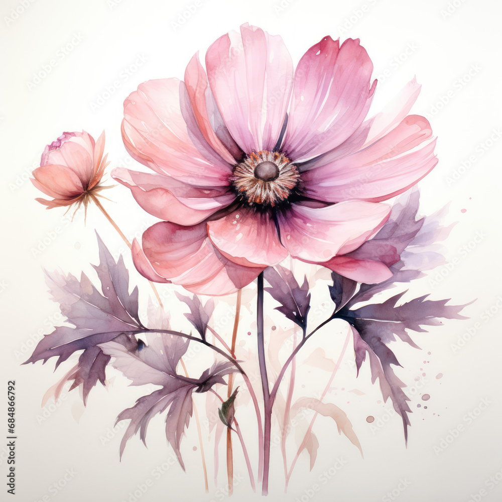 Dreamy Watercolor Flower - Soft and Ethereal Dreamy Watercolor Flower - Soft and Ethereal