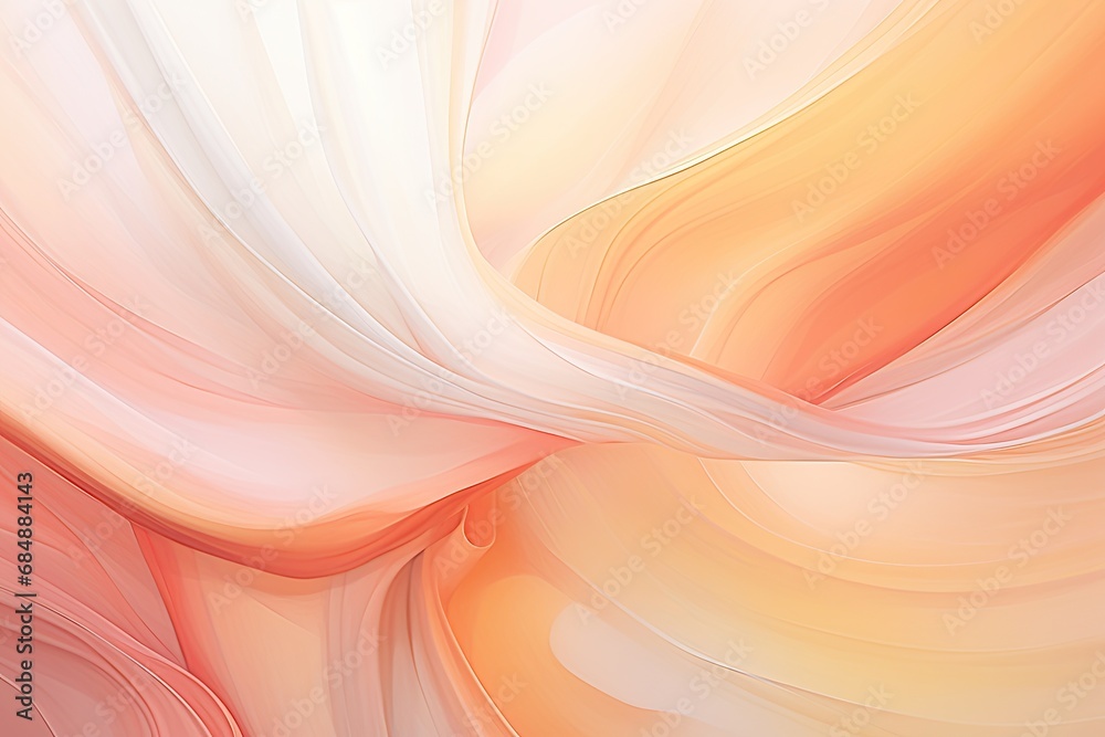 Abstract Peach Color Abstract Peach Color