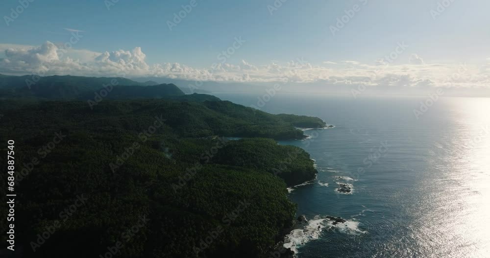 Amazing top view of this tropical landscape. Surigao del Sur, Mindanao, Philippines. Amazing top view of this tropical landscape. Surigao del Sur, Mindanao, Philippines.