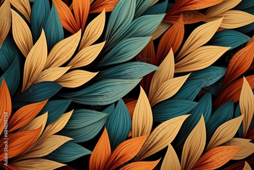 Fall Colors Fashion Simple: Decorative Pattern HD Wallpaper © Michael