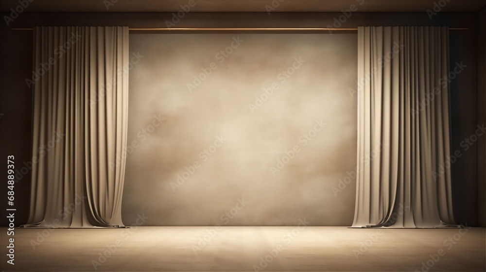 Luxury classic curtain on the wall Luxury classic curtain on the wall