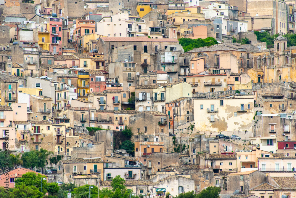 Town of Ragusa - Sicily - Italy