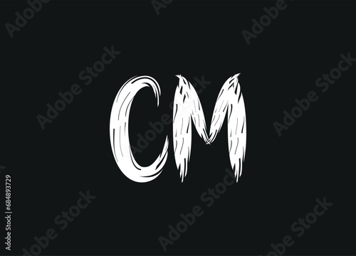 CM letter logo desigen and initial logo desigen