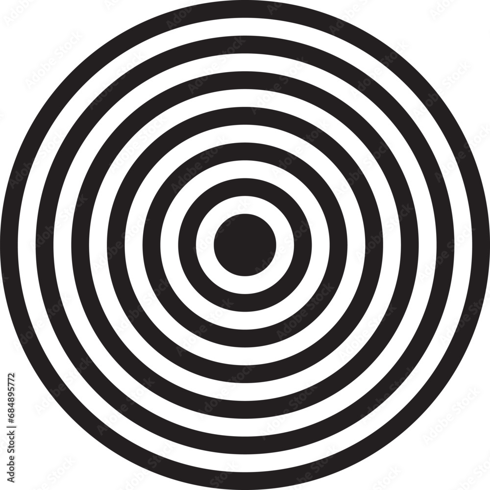 Obraz premium Target circle design.