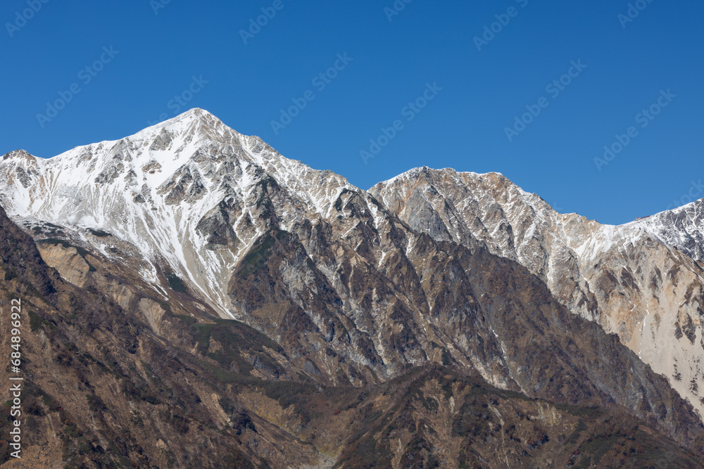 snow covered mountain snow covered mountain