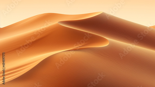 Desert Sands Gradient Blurs Earthy Tan to Warm Sand Abstract © icehawk33