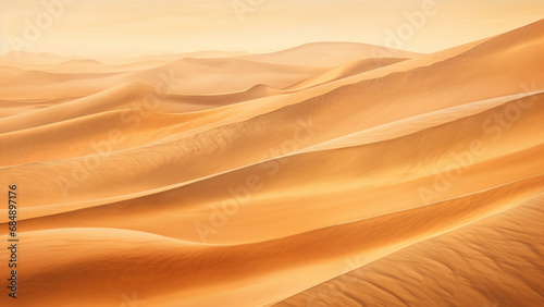 Desert Sands Gradient Blurs Earthy Tan to Warm Sand Abstract