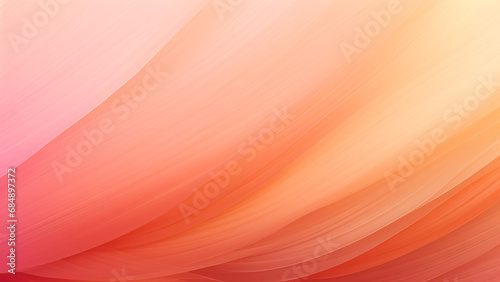 Peachy Keen Gradient Blurs in Peach to Coral Tones Background