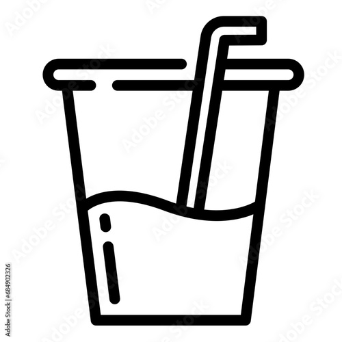 cup with straw