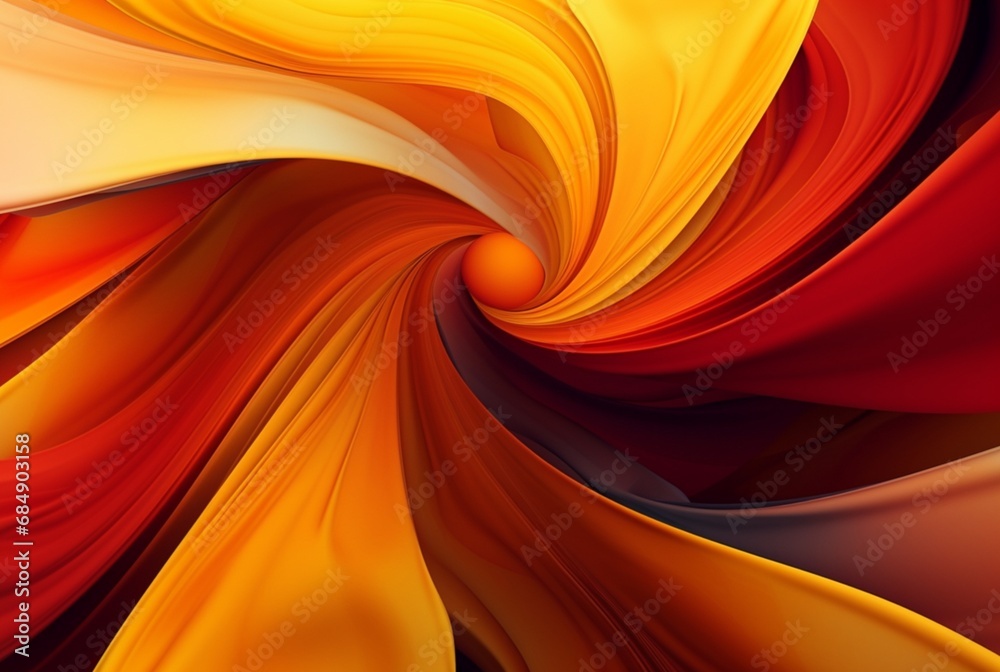 red yellow abstract background. generative ai red yellow abstract background. generative ai