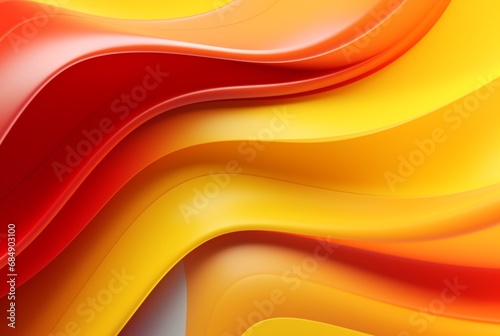 red yellow abstract background. generative ai