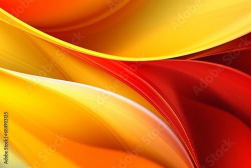 red yellow abstract background. generative ai