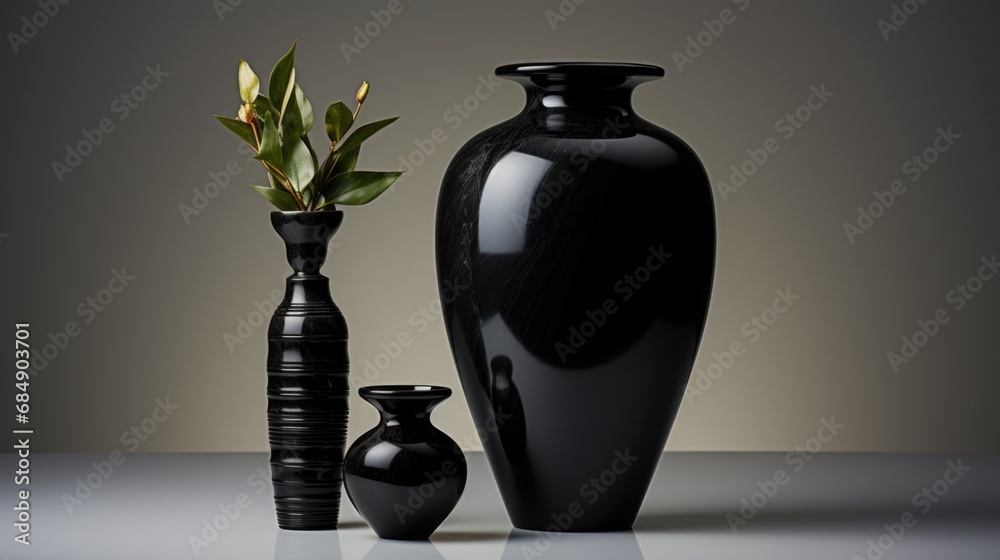 black cemetery urn for sympathy card on dark background black cemetery urn for sympathy card on dark background