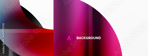 Creative minimal geometric abstract background