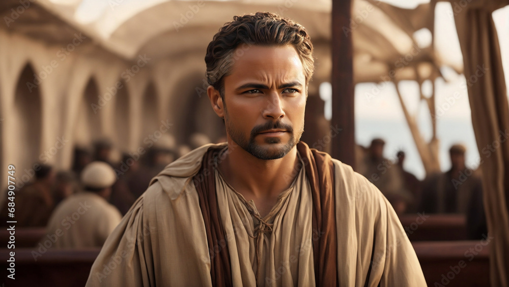 Fototapeta premium Apostle, disciple, missionary journey