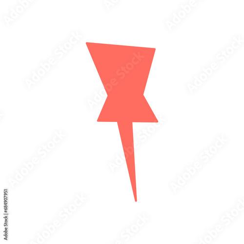 Hand Drawn Pin Element