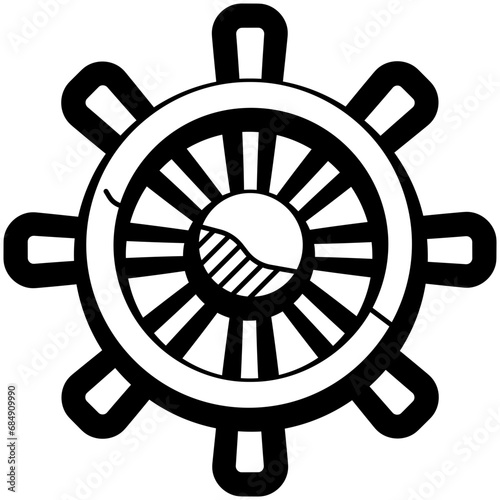 Ship's Wheel Icon