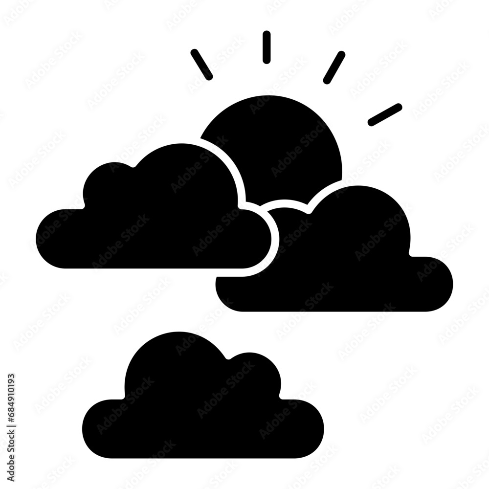 cloudy icon cloudy icon