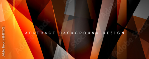 Breaking Glass Background, Kaleidoscope effect. Transparent Straight Lines. Dynamic Light Rays effect. Vector Illustration For Wallpaper, Banner, Background, Card, Book Illustration, landing page