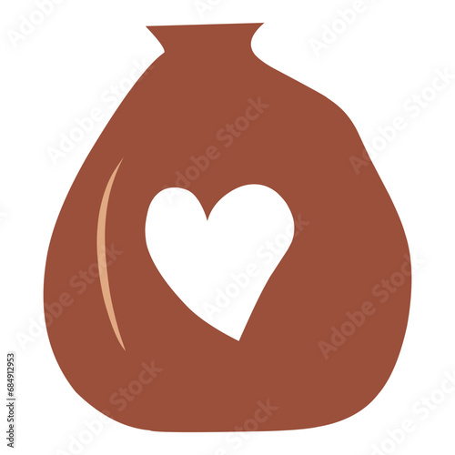 Hand Drawn Pottery Element